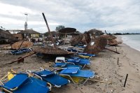 Халкидики е под вода, много населени места останаха без електричество