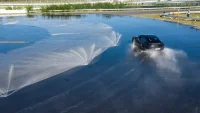 Porsche Taycan постави нов рекорд за дрифт в Арктическия център на Porsche