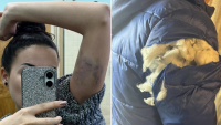Екшън в Годеч: Николета Владимирова показа снимки от сблъсъка с полицаи (СНИМКИ+ВИДЕО)
