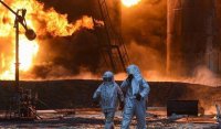 Три обекта горят в петролна база в Русия след атака с дронове от Украйна