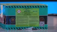 Полицаи задържаха мъж в Скопие с голямо количество незаконна пиротехника