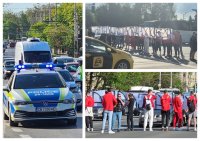 ПРОТЕСТ: Привърженици на ЦСКА блокираха Орлов мост (ВИДЕО)