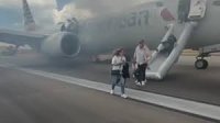 Пожар в Boeing 737 MAX 8 на пистата в Денвър наложи аварийна евакуация на 179 души (ВИДЕО)