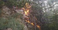 Евакуираха пожарникарите край Илинденци заради опасен фронт