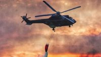 Пожарът в Пирин се разпали отново, два &bdquo;Кугар&ldquo;-а и шведска авиация се включиха в гасенето