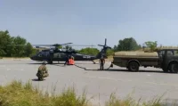Военни и днес помагат за гасенето на пожара над с. Илинденци в Пирин