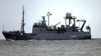 Русия удари украински разузнавателен кораб с морски дрон