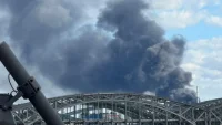 Пожар избухна в пристанището на Хамбург