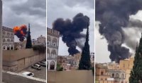 Въздушна атака по столицата на Йемен: Израел нанесе нов удар срещу хутите (ВИДЕО)