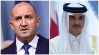 Президентът Румен Радев проведе телефонен разговор с емира на Катар