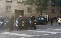 Полицай почина по време на охрана на протест пред Народното събрание