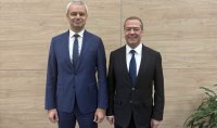 Костадин Костадинов се срещна с Медведев в Сочи