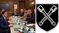 Наистина ли Украйна се появи на разговорите в САЩ с офицер, носещ нашивка, свързана с брутална нацистка СС част?