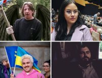 Както се очакваше: "Бандата" дебнеща пред БНТ се оказа трупа от цирка! (СНИМКИ)