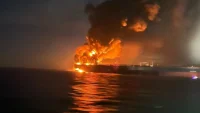 Екшън в Черно море: Украински дронове потопиха руски &bdquo;сенчест&ldquo; танкер