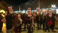 Протест в Бургас против въвеждането на еврото