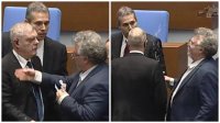 Скандал в парламента: Манол Пейков от ПП заля квестор с вода (ВИДЕО)