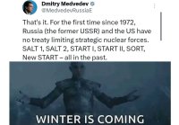 Медведев: Зимата идва