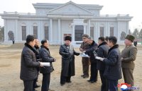 Ким Чен-ун посети строителната площадка на Мемориалния музей на военните подвизи в задграничните операции