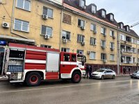 Пожар пламна в следствената служба във Враца &ndash; евакуираха хора от сградата