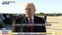 Тръмп открито подкрепя смяната на режима в Иран и засилва натиска с военни подготовки