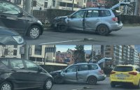 Катастрофа на столичния бул. &bdquo;България&ldquo; парализира движението (СНИМКИ)