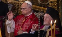 Папа Лъв XIV: Бог не застава на страната на онези, които хвърлят бомби
