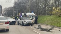 Тежка катастрофа с електрически Mini Cooper блокира бул. &bdquo;П. Ю. Тодоров&ldquo; в София
