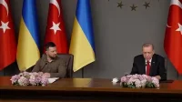 Володимир Зеленски се среща с Ердоган в Истанбул (ВИДЕО)