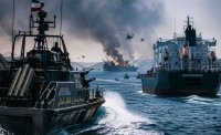 Ирански военни превзеха гръцки кораб в Персийския залив, екипажът бе евакуиран (ВИДЕО)