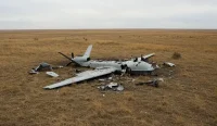 Разузнавателен дрон се разби в жилищна сграда в Турция (ВИДЕО)