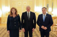 Илияна Йотова се срещна с Илхам Алиев в Баку