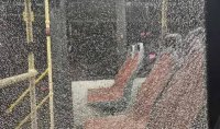 Автобус е бил обстрелян в Перник