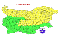 Пориви на вятъра до 90 км/ч удрят България, отново са възможни градушки