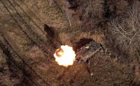 Руската армия унищожи първия танк Leopard 1A5