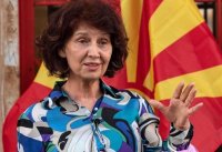 Гордана Силяновска на посещение в България за среща с Илияна Йотова