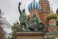 Пожар е избухнал за кратко в храма "Св. Василий Блажени" в Москва