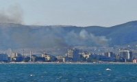 Дим и пламъци в района на Слънчев бряг: Евакуирани са хора, самонастанили се с палатки (СНИМКИ)