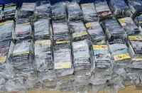 Задържаха 30 000 кутии цигари без бандерол за 99 000 евро във Видин