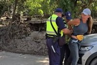 Арестуваха журналистката Гергана Петрова при визитата на Румен Радев в Струмяни