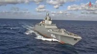 Руска фрегата изстреля сигнални ракети по датски военен хеликоптер