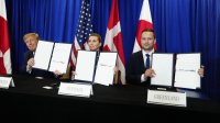 САЩ, Дания и Гренландия подписаха ново споразумение за сигурността на острова