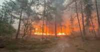 Голям пожар изпепели бунгала в къмпинг край езерото Гарда