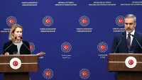Хакан Фидан и Кая Калас обсъдиха блокираните доставки на зърно за световните пазари