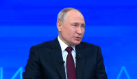 НА ЖИВО: Владимир Путин започна да отговаря на въпроси на гражданите и медиите