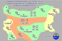 Вижте какво ще е времето през януари